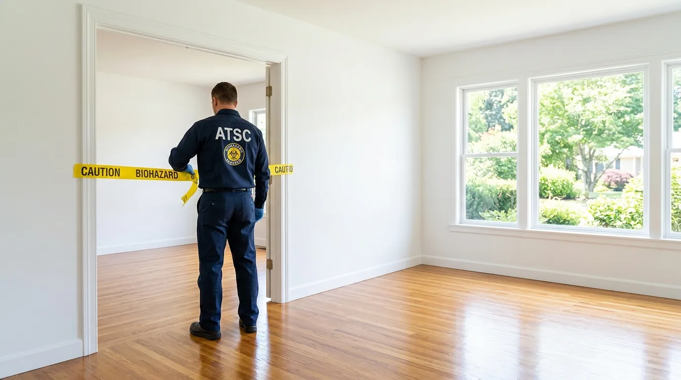 Certified biohazard cleanup crew performing Trauma Scene Cleanup in Culver City